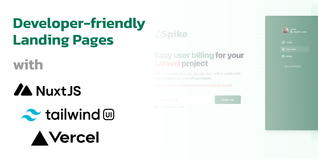 How to build developer-friendly landing pages quickly